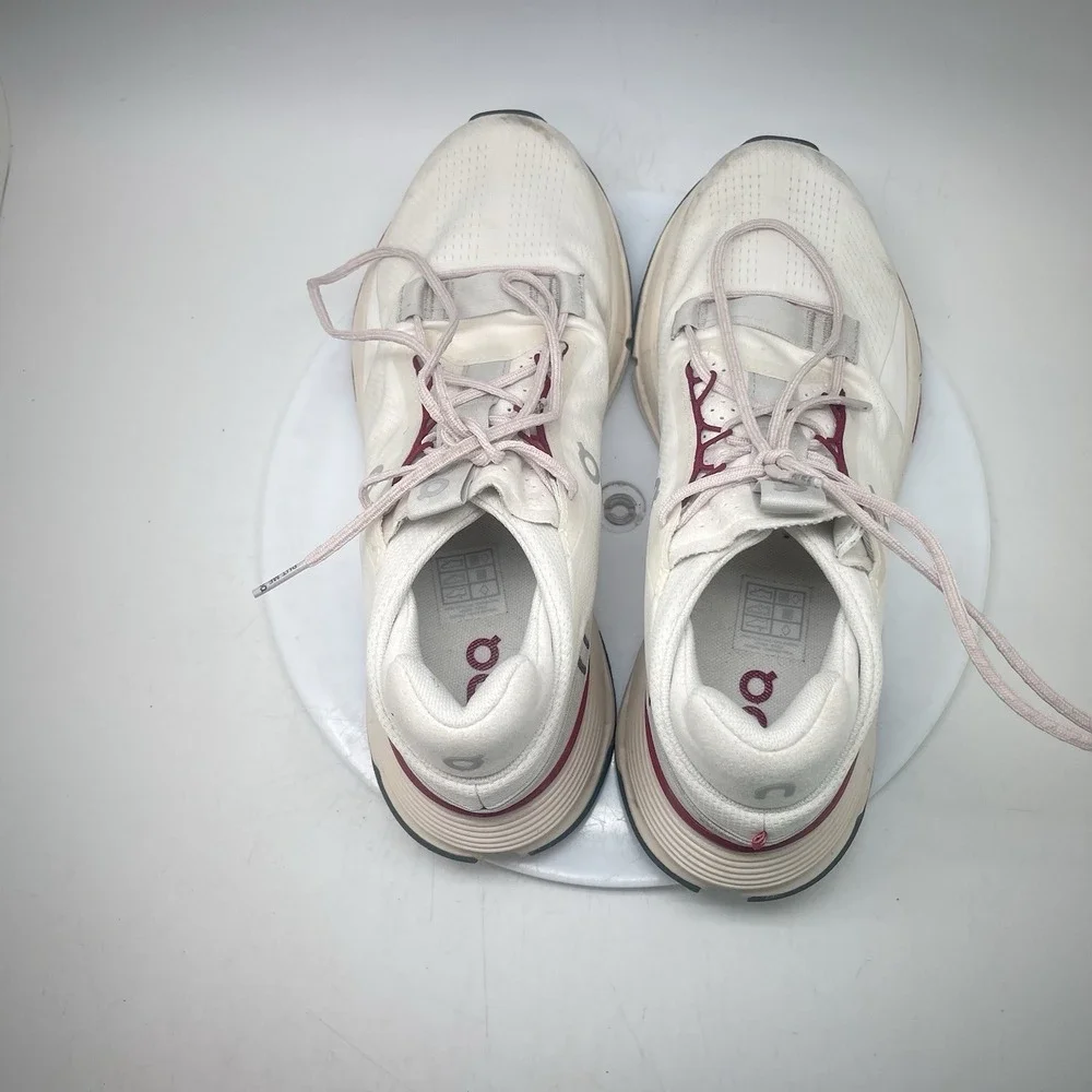 On Cloudnova 2 Sneakers Womens 10 White Running Athletic Shoes Gym 3WE30224038